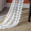Embroidery Floral Lace Table Runner Wedding Banquet Party Home Table Decor