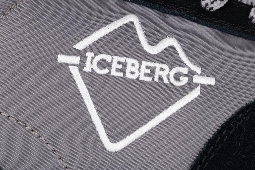 Iceberg Italian leather sneakers new grey - Size: 46