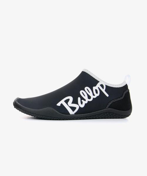 [Ballop] Injection Aqua Shoes Lettering Black [11204723]