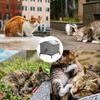 Laiqianle Outdoor Cat Outdoor Pet Weatherproof Stray Cat Cool In Warm In Pet House Winter Cat Closed Outdoor Pet Tent for Easy To Stray Cat Air Cat