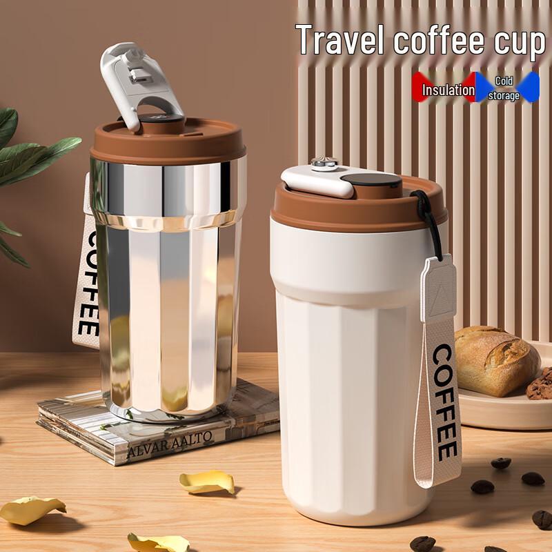 Portable Insulated Stainless Steel Coffee Mug