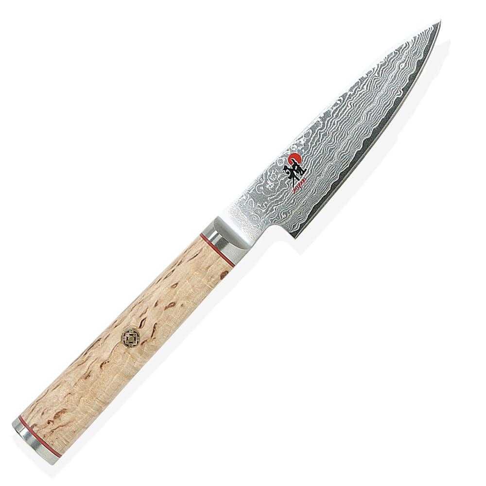 Zwilling Henckels MIYABI Small Knife 90mm Made In Damascus Petty Knife Fruit Peeling Knife Multilayer Steel Made In Seki Gifu Prefecture Japanese J.A.