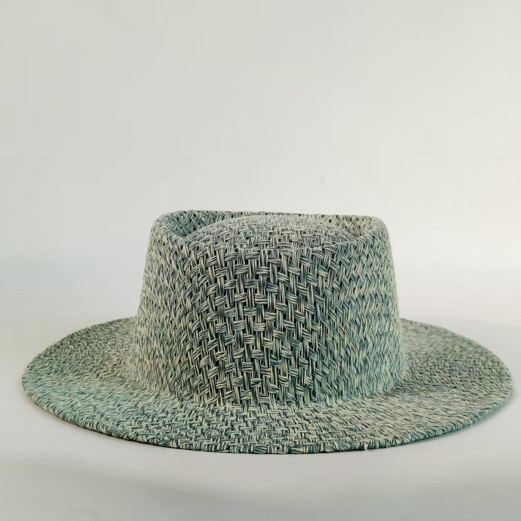 2026 cappello di paglia estate Uomo Panama Cappelli di paglia semplici cappelli da sole Donna cappello durevole Intreccio stile rattan Protezione UV cappello da mare
