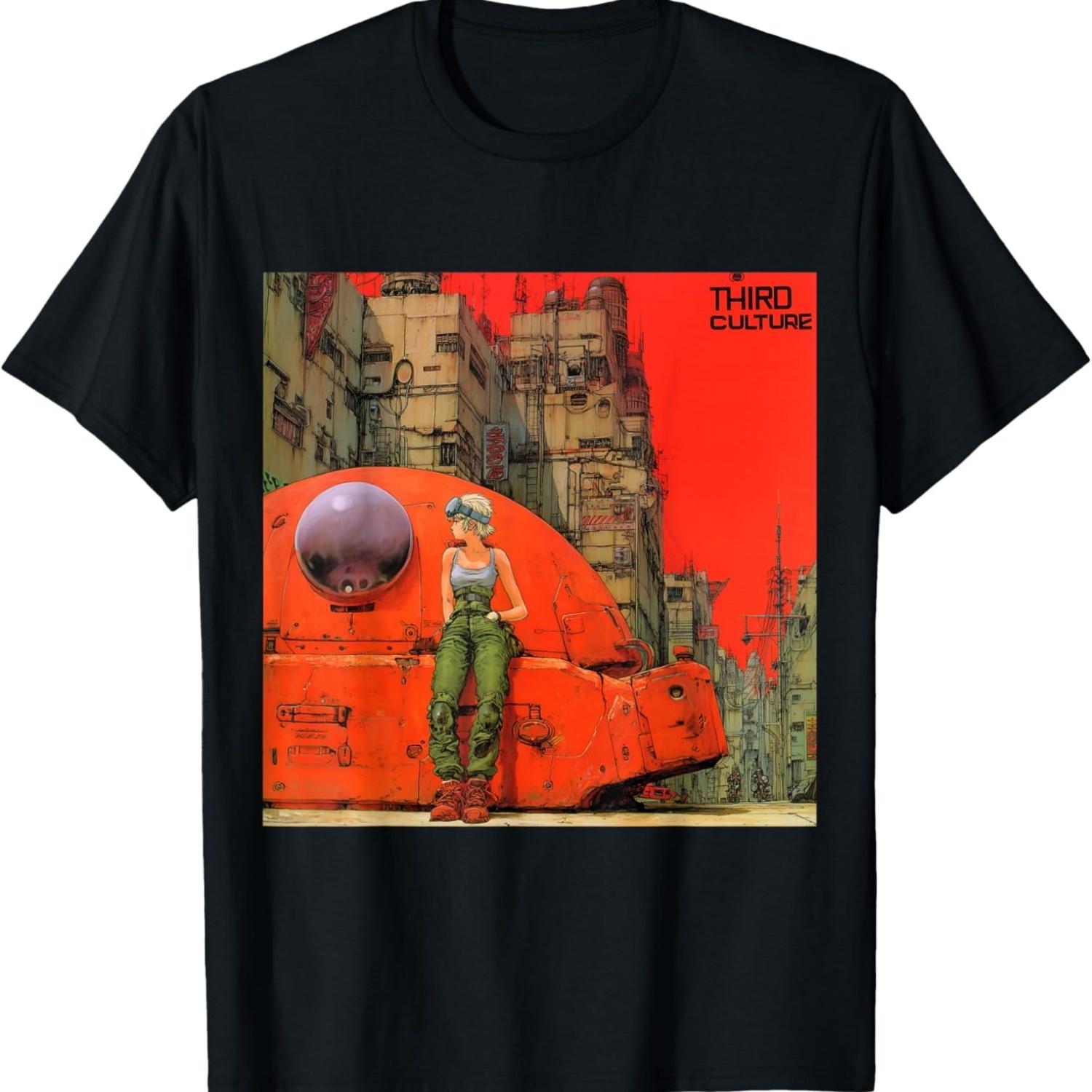 Cyberpunk Engineer Girl T-Shirt S