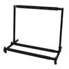 Multi Guitar Stand Stable Support Sturdy Iron 5 Guitar Bass Display Rack for Store Exhibition