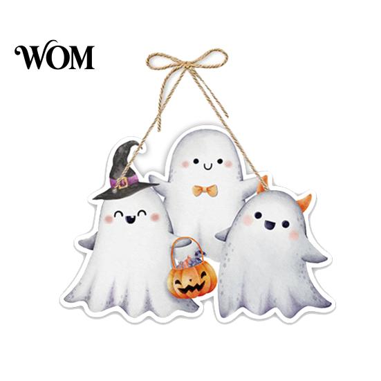 Durable Halloween Party Decor Pumpkin Door Hanging Decor, Spooky Festive Wall Ornament for Scene, Front Entryway Decoration, Trick or Treat Home Gift