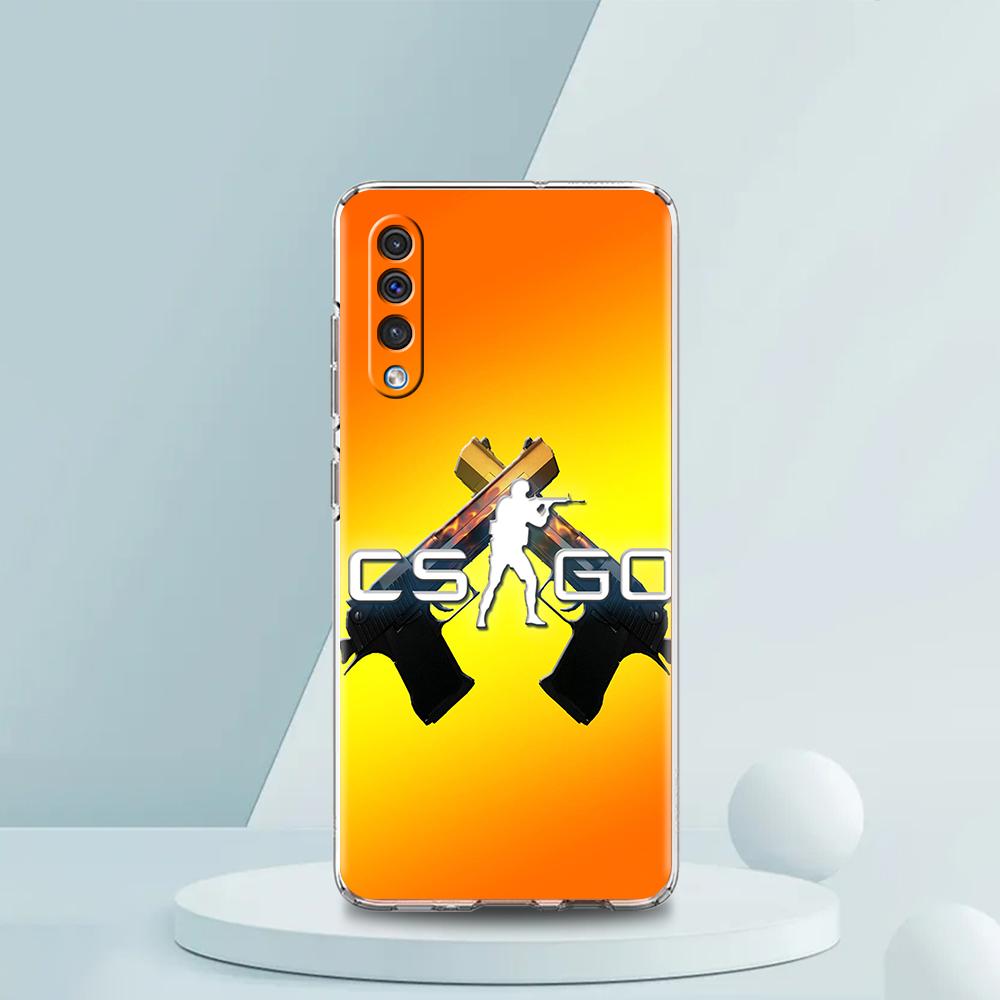Counter Strike CS GO Hot Game Transparent Phone Case for Samsung Galaxy A16 A14 A12 A22 A24 A42 A02 A03S A06 A30 A40 Soft Cover