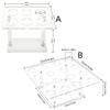 6/16 Holes Acrylic Ice Cream Cone Holder Cupcake Popcorn Rack Party Wedding Buffet Display Stand Transparent Ice Cream Shelf