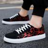 Round Toe With Laces Man Shoe Low-Top Young Students Sneakers Retro Hiking Price Non-leather Trends 2025 Casual Shoes for Men
