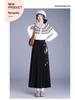 Elegant Mid-Length Wool Pleated Skirt - 2025 Autumn/Winter High-Waisted Slimming Style