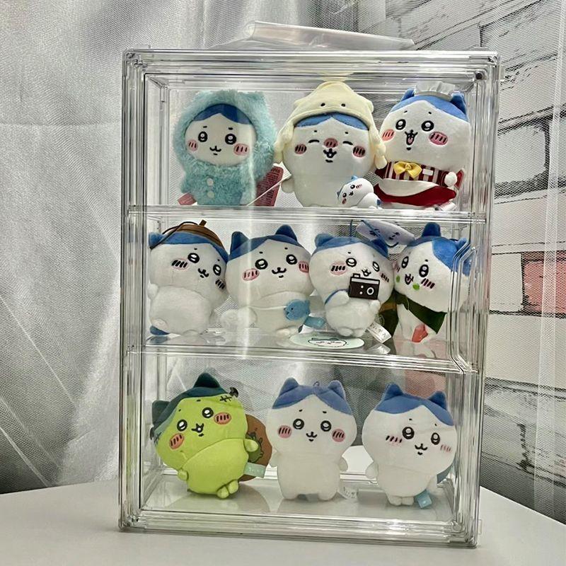 Multi-layer Cotton Display Box for Standee Dolls - Large Capacity Dustproof Cabinet