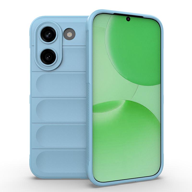 For Poco X8 Pro Case Anti-slip Grip Anti-Fingerprint Airbag Shockproof Soft Silicone TPU Full Protection Back Cover