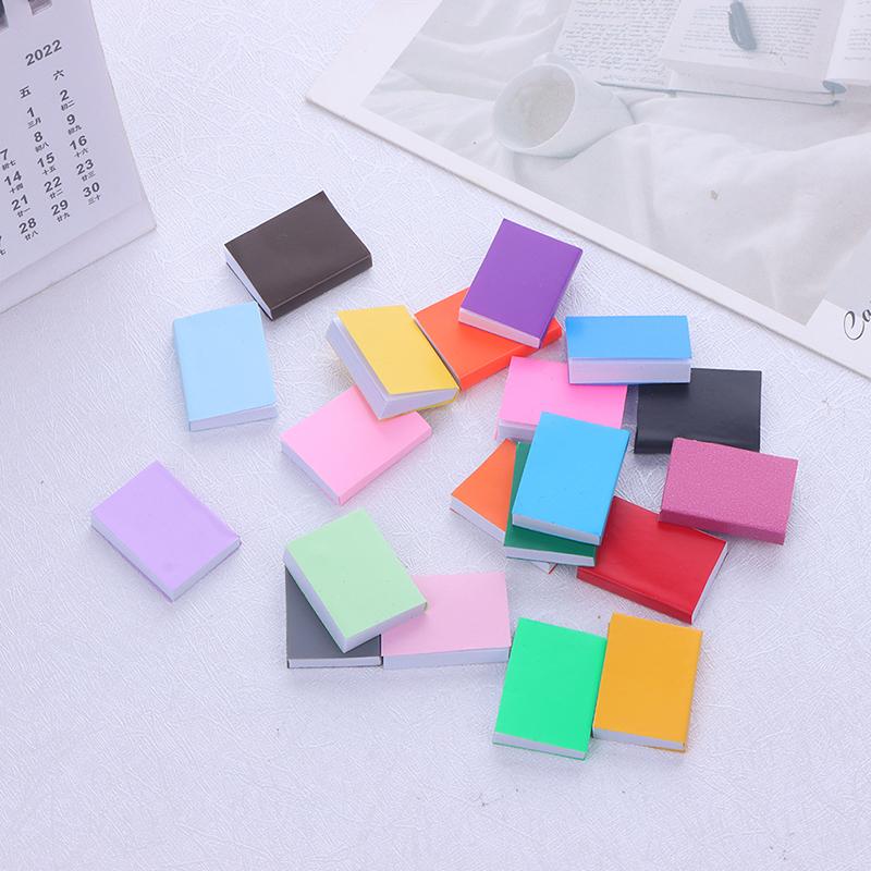 4Pcs Dollhouse Miniature Books Doll House Book Model Dollhouse School Decoration