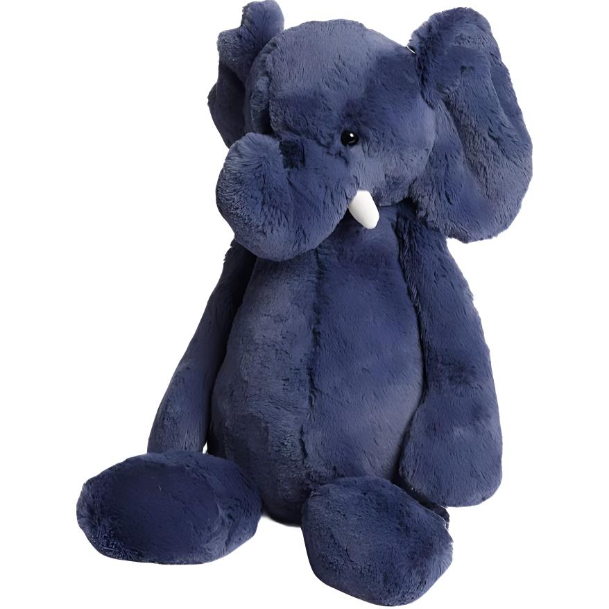 

JELLYCAT Shy Series Elephant Cute Dark Blue Doll Plush Doll 31cm Height