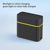 Portable 1.5V 2A Battery Charging Box With Intelligent Lid And LED Status Indicators For Easy Monitoring