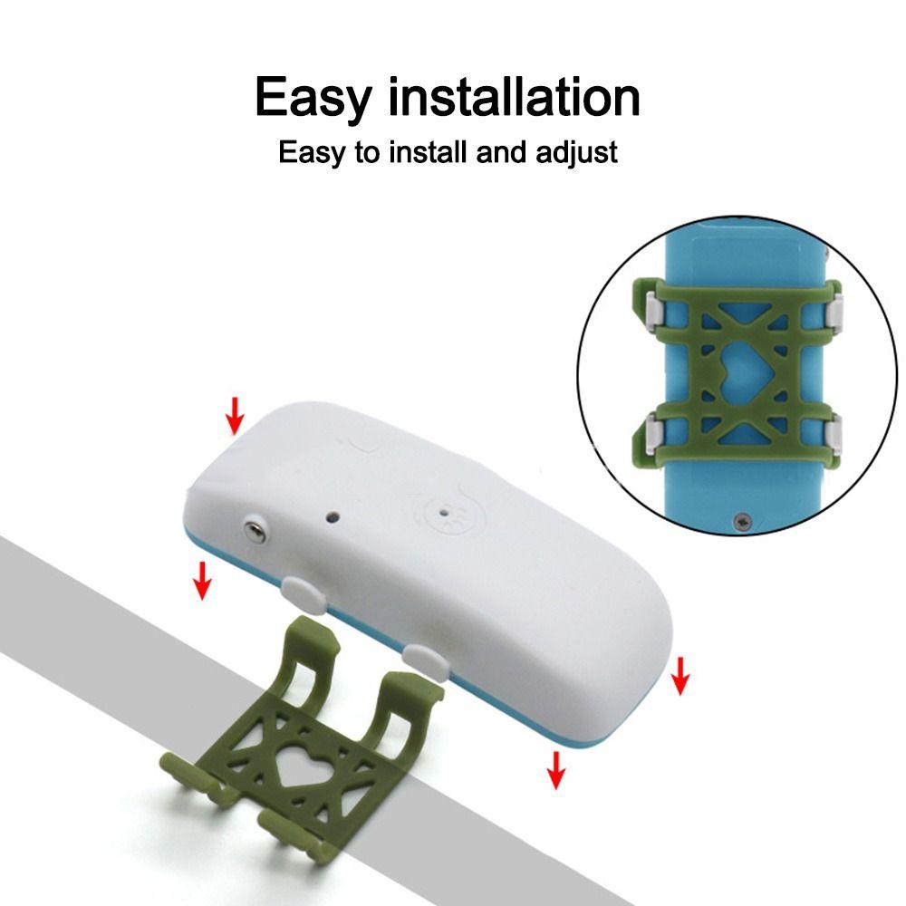 Enkel å installere kjæledyrsporer Silikonklips for For kjæledyr GPS TK911SA For kjæledyr GPS TK911SA