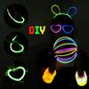 Multicolor Fluorescence Sticks Party Glowing Stick Bright Colorful Light Bright Bendable Glow Bracelet Party Supplies Wholesale
