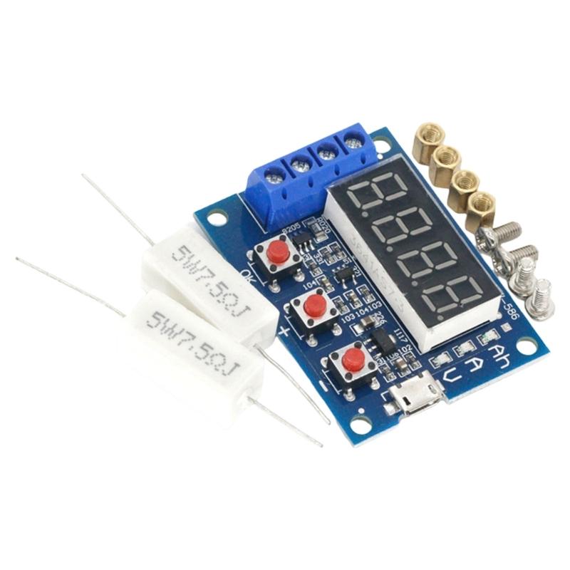 

Advanced Cooling System 18650 26650 Battery Tester Metal Construction Long Performances 1