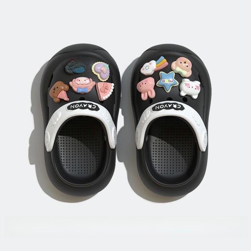 Eva Kids Sandals With Animal Pattern For Summer Play And Nonslip Safety