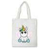 Dabbing Unicorn Panda anime Shopper bag Teenage students reusable canvas bag handbag bag Women's Shoulder tote bag Bolsas