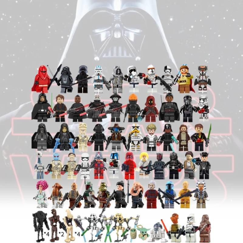 Complete Moc Building Blocks Figures Set With High Quality Abs Plastic Material For Creative Play And Collecting