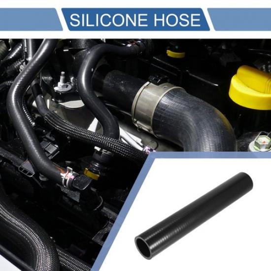 38mm 150  ID 300mm 1181  Length 0 Degree Black Car Silicone Hose Universal