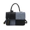 Stylish Commuting Patchwork Texture Crossbody Handbag for Women