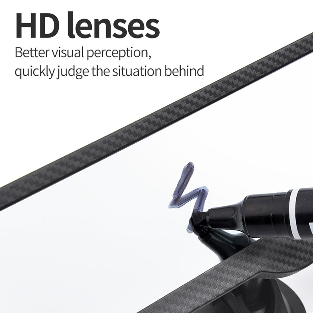 Rückspiegel mit Saugnapf, Rückspiegel, Weitwinkel, versteckte Aromatherapie, 360-Grad-Einstellwinkel