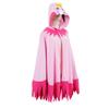 Vintage Stage Costume For Women Polyester Fluffy Flamingo Cape For Halloween Performances