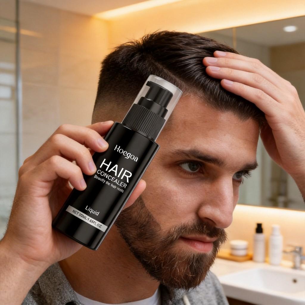 Hair Root Concealer With Water Based Formula For Gray Roots And Daily Touch Up Coverage