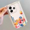 Case for Xiaomi Redmi Note 14 Pro Plus 14C 11 9 10 Note 13 10S 11S A4 12 13C 12S Soft Phone Cover Fruit Flowers