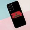 Marokko Karte Flagge Für Oppo A17 A77 A60 A74 A94 A54 A18 A38 A58 A78 A98 A40 A80 A16 A76 A96 A15 A57S Handyhülle