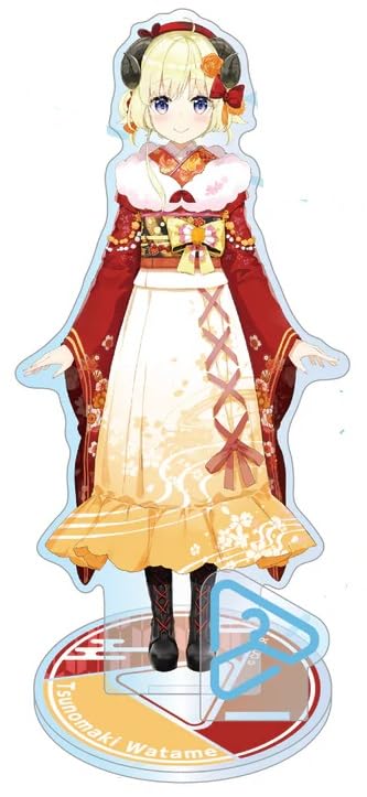 

Акриловая подставка Ватаме Цуномаки Новогодний костюм Вер.. Официальный мерч Hololive Closet