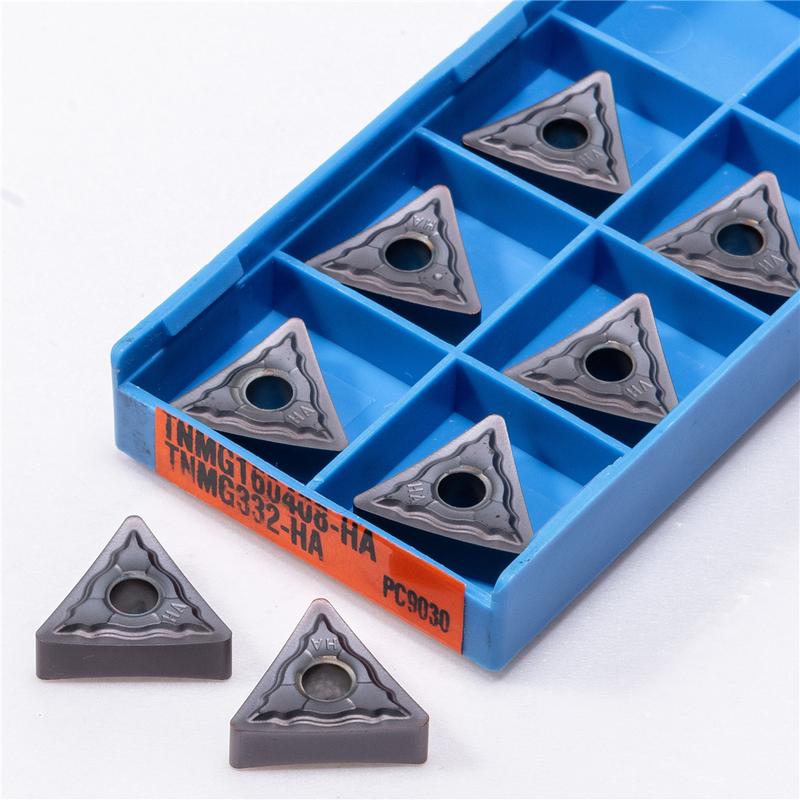 TNMG160404 HA PC9030 TNMG160408-EF YBG205 CNC Lathe Part TNMG 160404 160408 Turning Tool Carbide Insert Blade Wear-resistant