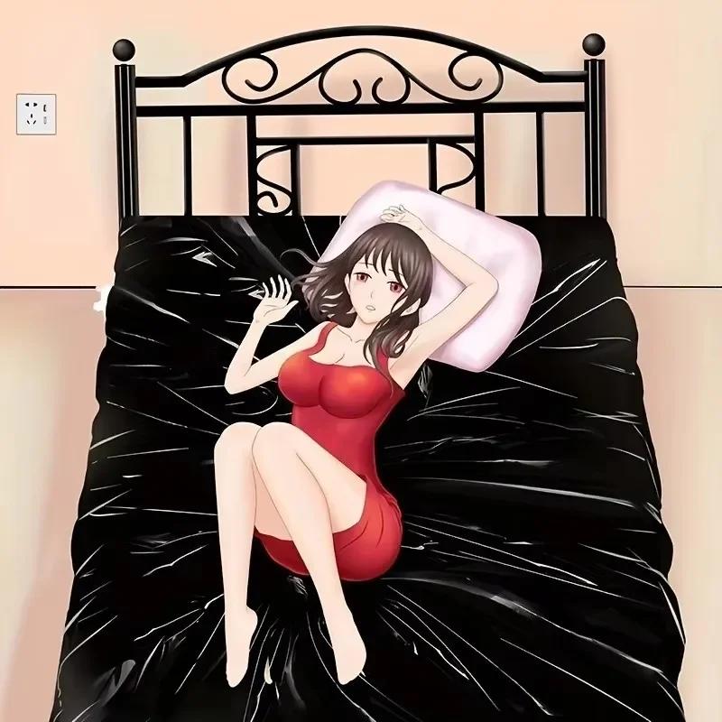 Disposable Sex Sheet Field Mattress with Passion Oil for Massage Flirting Pad Fun Water Separation 18+