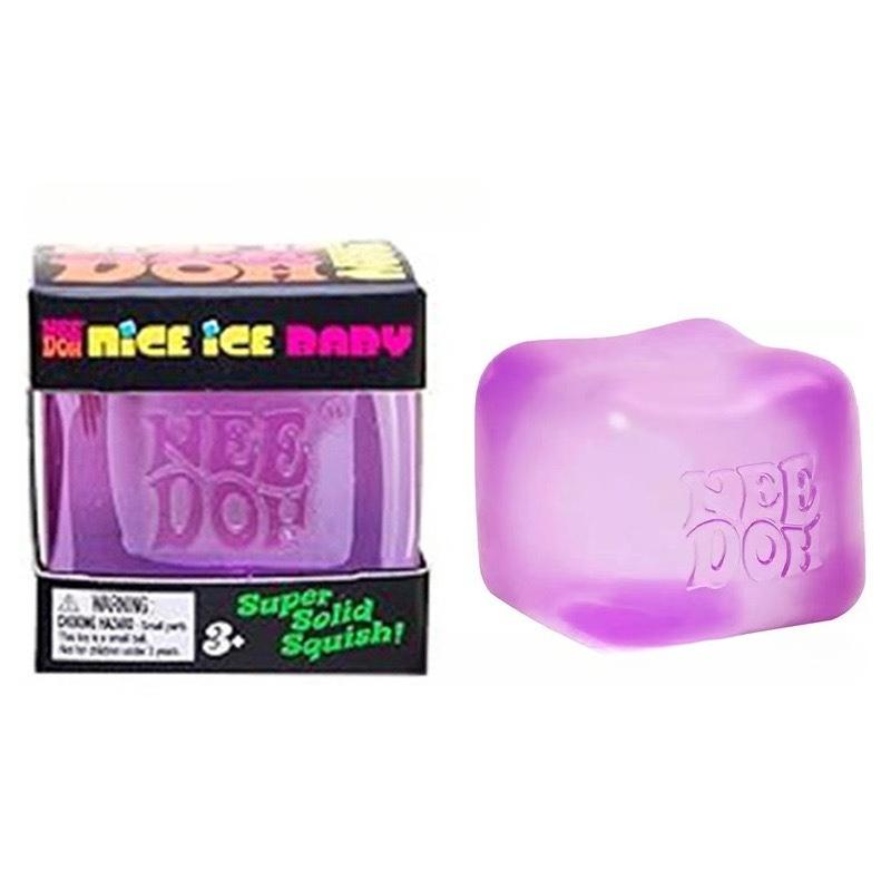Needoh Nice Cube Sensory Stress Reliever Fidget Tool For Anxiety &Focus Desk Sensory Cube For Adults & Anti-Anxiety Squeeze Kids