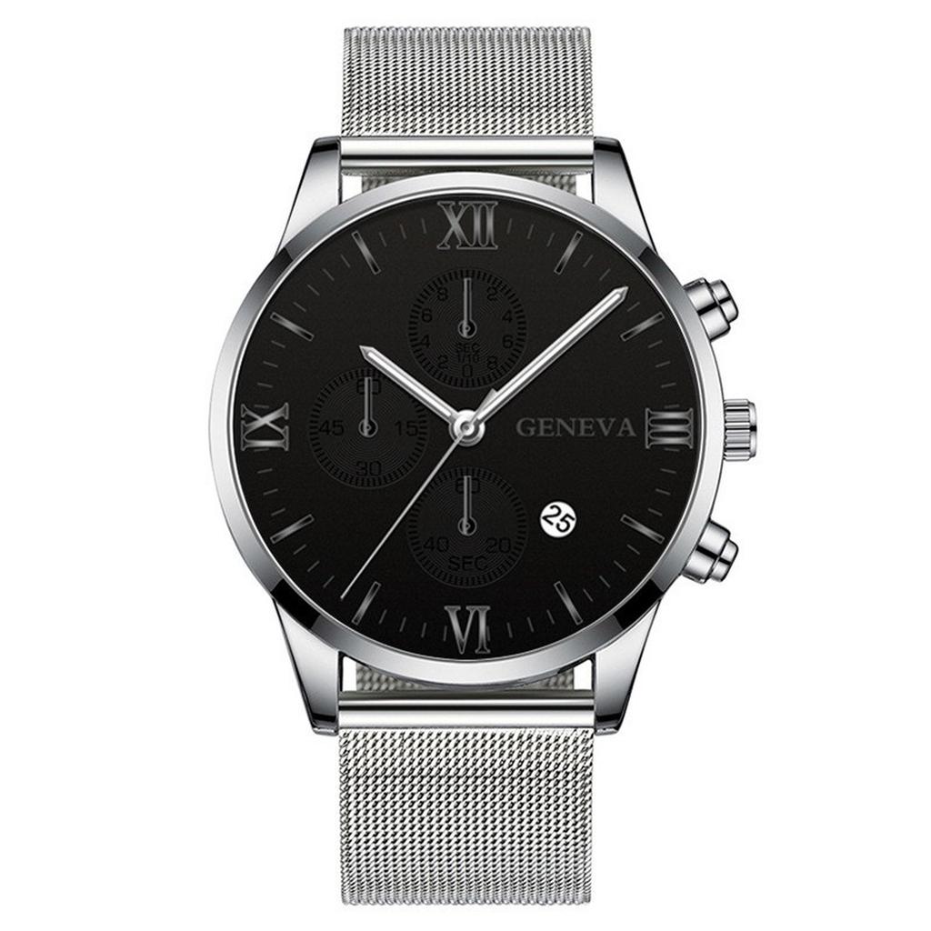 Men's Waterproof Luminous Running Alarm Clock Watch