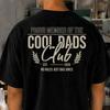 Coola pappor klubb T-shirt För Unisex Rolig Pappa Vintage Fader Vintage Tvättad Andningsbar Homme Designerkläder Grafisk Lätt