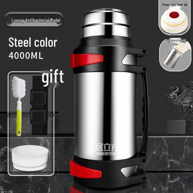 Large Capacity Stainless Steel Thermal Mug for Outdoor and Car Travel