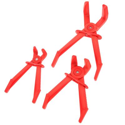 3Pcs Hose Clamp Pliers Set Plastic Automotive Hose Pinch Off Tools Brake Fuel Cooling Radiator Line Clamp Pliers