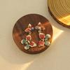Retro-style Double Butterfly Drop Earrings for Women Elegant Ear Studs