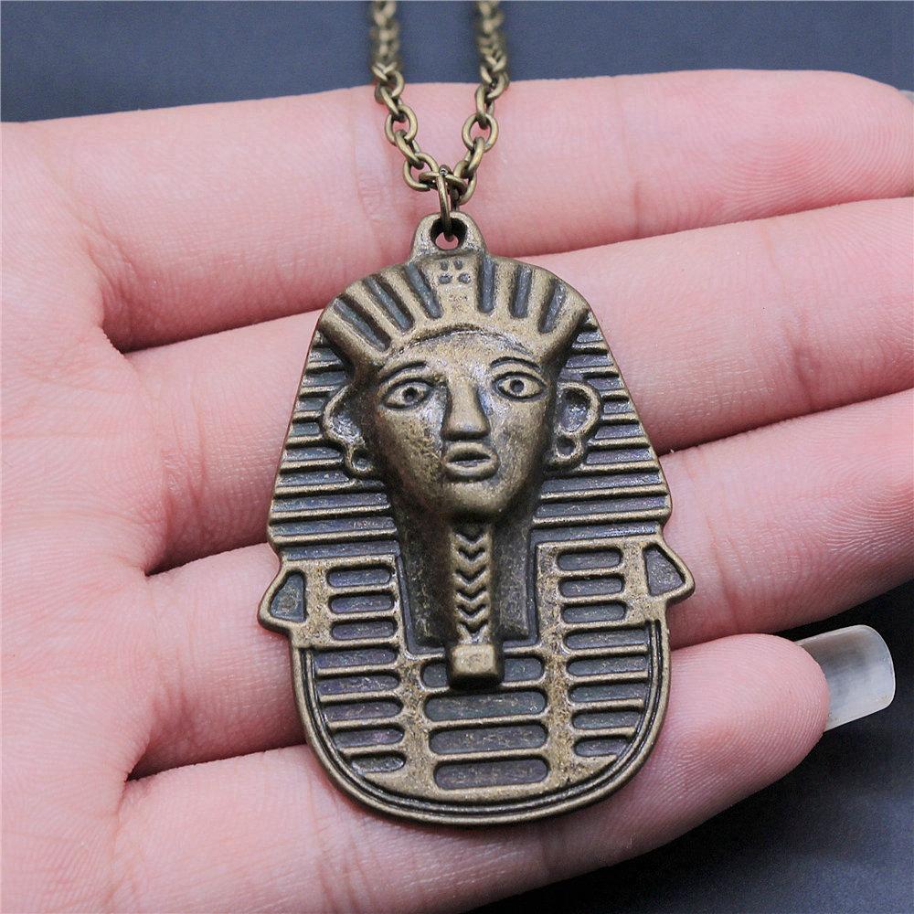 45cm Oder 70cm Lange Kette Halskette Pharao Chef Vintage Schmuckzubehör QN060