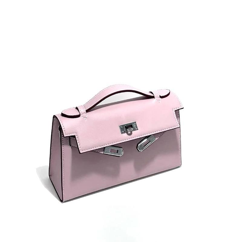 Frühling und Sommer neue Leder Mini Schulter Tragbare Kette Damen Tasche Leichter Luxus