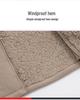 Women's Double-Sided Fleece Sherpa Hooded Windproof Velvet Jacket for Autumn and Winter