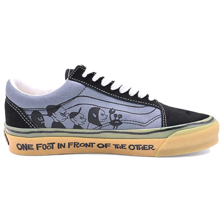 Vans Knu Skool Unisex Černá Bílá VN000D56BN5