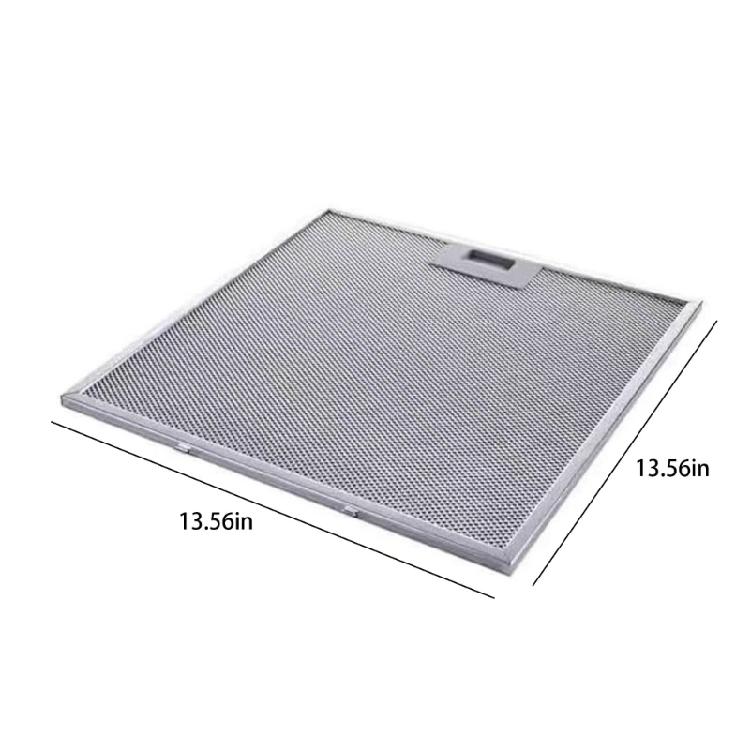 Range Hood Replacement Grease Panels 2 Pack 13.56 X 13.69 Inch Metal
