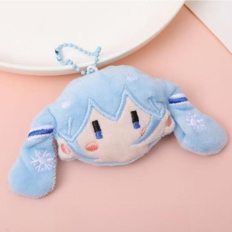 New Hatsune Miku two-dimensional animation peripheral cartoon keychain gift cute creative backpack decorative pendant