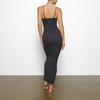 Skims Fits Everybody Lace Long Slip Dress Soft Lace Adjustable Strap Dress Women dresses Onyx Agate DR-MAX-3462-ONX