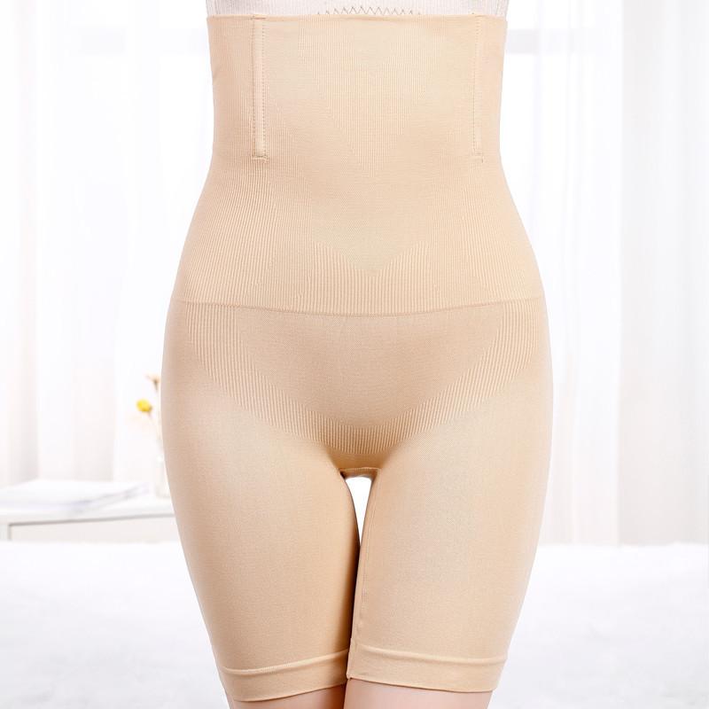 Hohe Taille Bauchhose Bauchheben Hüfte Körperformung Hose Damen Sicherheitshose Anti-Explosion Postpartum Boxer Bauchunterhose