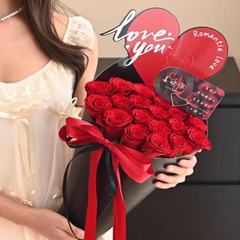 1Pcs Quick Insert Plastic Floral Holder Bouquet Stand For Table Flower Arrangement Container Fresh Flower Packaging Material Diy